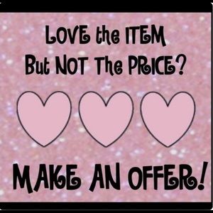 🎀🎀Make me an Offer!!